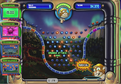 A picture of Peggle Extreme