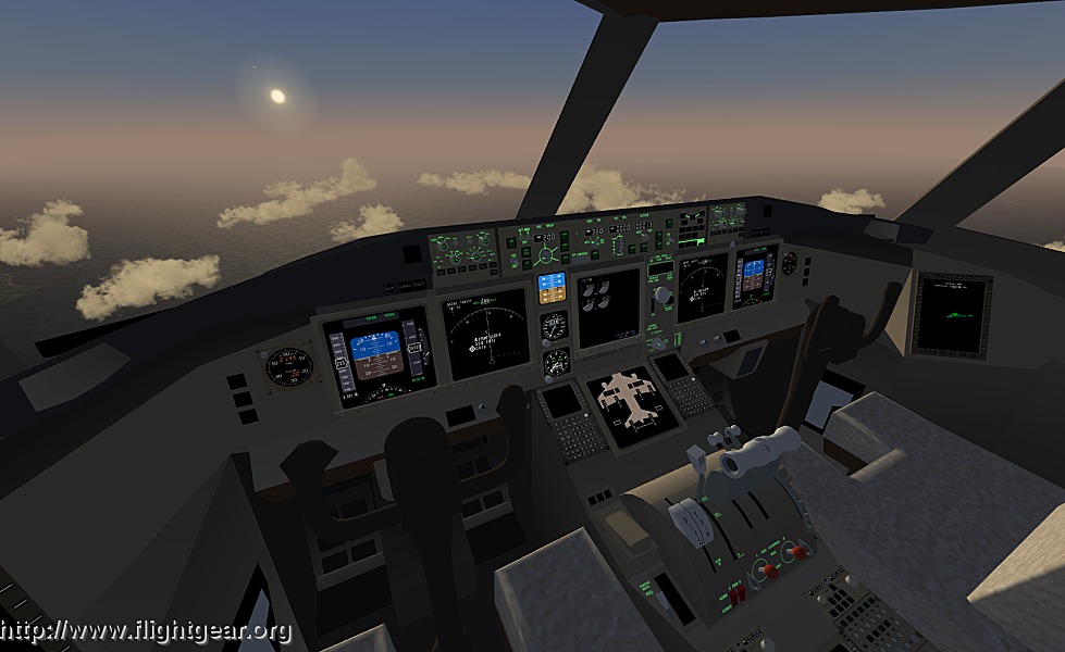 A picture of FlightGear