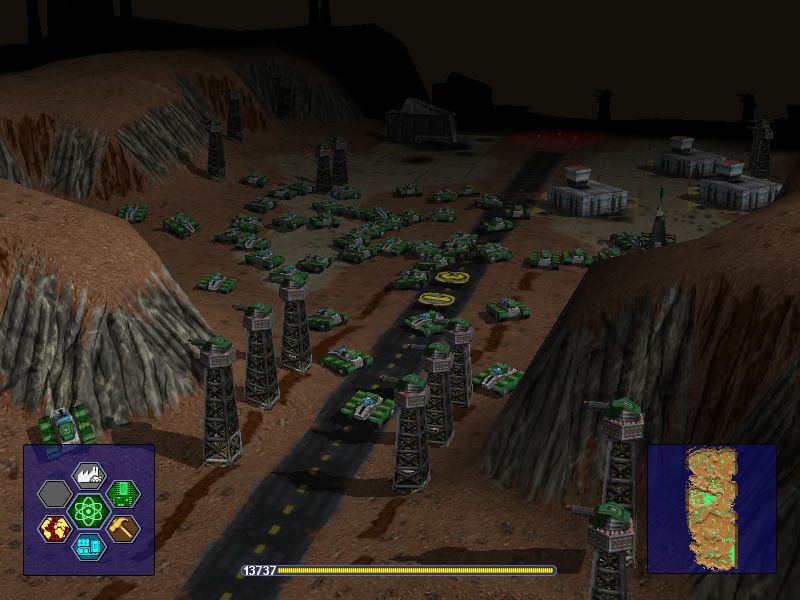 A picture of Warzone 2100