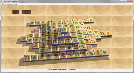 A picture of MahJongg Solitaire 3D