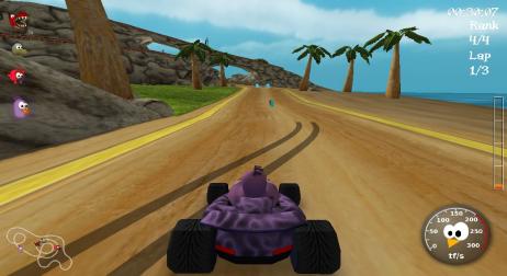 A picture of SuperTuxKart