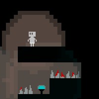 A picture of Broken Cave Robot