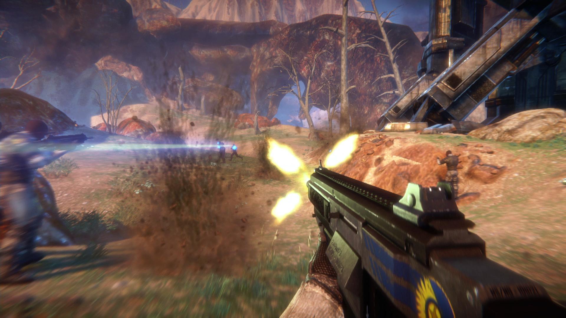 A picture of Planetside 2