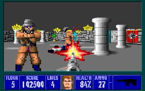 A picture of Wolfenstein 3D